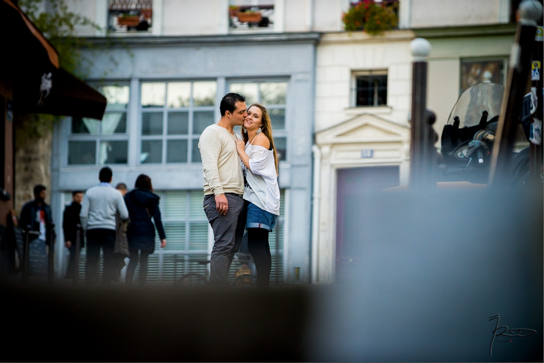 Séance Photo Engagement Paris Montmartre