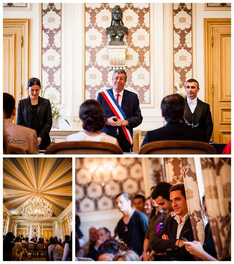 Photographe mariage civil Juif Mairie de Levallois Perret