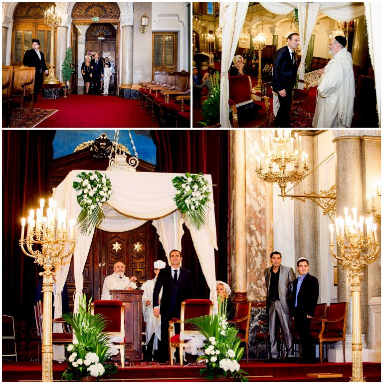Photographe Mariage Juif Paris Synagogue Buffault