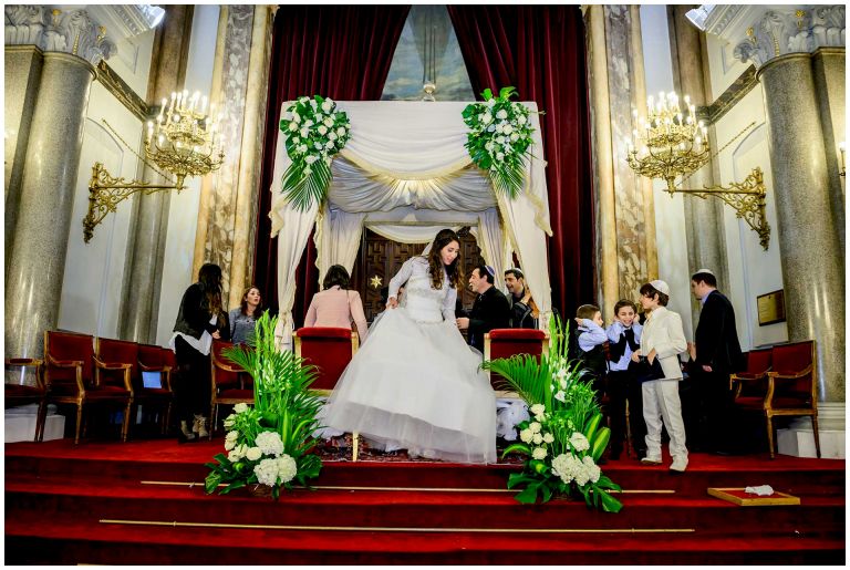 Photographe Mariage Juif Paris Synagogue Buffault
