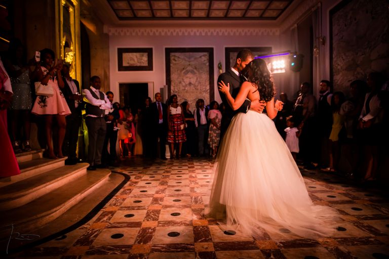 Mariage chateau bouffemont - Ceremonie mariage laique photographe mariage Antillais