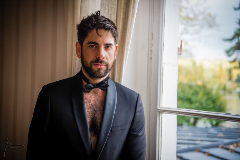 Photographe de mariage Juif au Manoir Des Cygnes, Le Coudray Montceau 91 Houpa dans le jardin