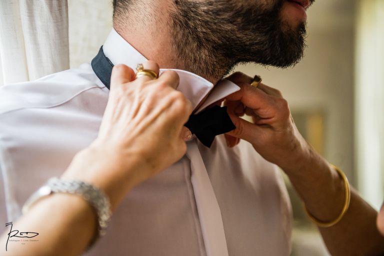 Photographe de mariage Juif au Manoir Des Cygnes, Le Coudray Montceau 91 Houpa dans le jardin