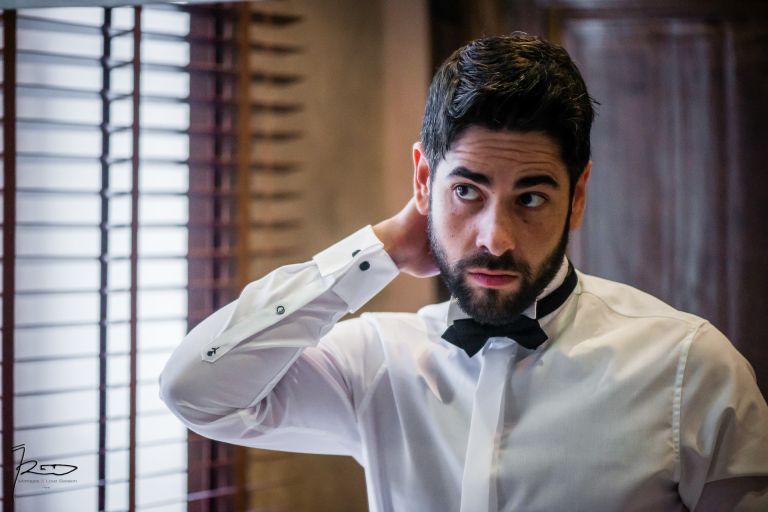 Photographe de mariage Juif au Manoir Des Cygnes, Le Coudray Montceau 91 Houpa dans le jardin