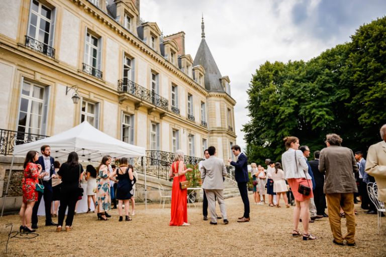 photographe mariage au château de Santeny 94