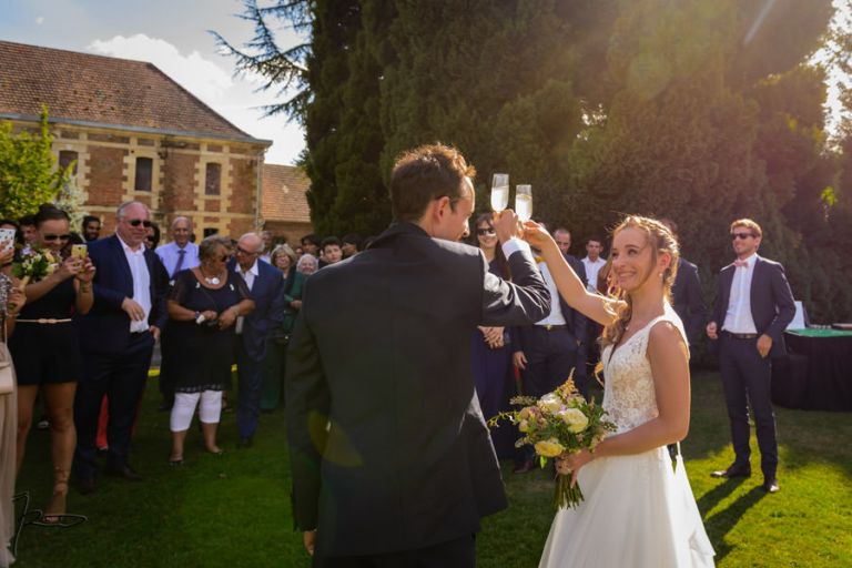 photographe mariage Oise. Mariage au Château de Quesmy dans l'Oise