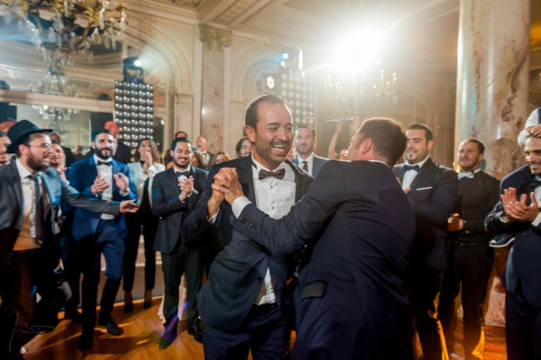 Photographe Mariage Juif Cannes. Soirée de mariage au Carlton de Cannes