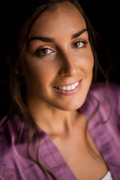 portrait de la mariée